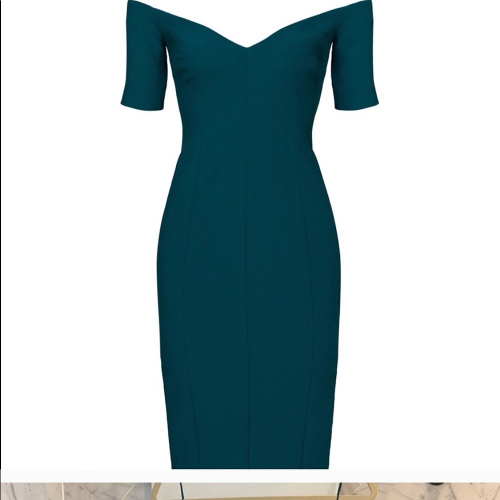 Cinq à Sept Teal Jolie Dress